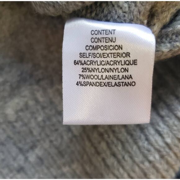 Wayf gray bow tie waist sweater New SZ Small - Picture 7 of 7